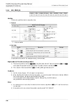 Preview for 206 page of Mitsubishi Electric 09R927 Structured Programming Manual