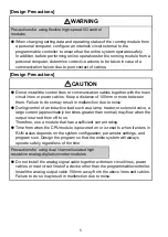 Preview for 6 page of Mitsubishi Electric 13J240 Safety Manuallines