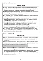 Preview for 8 page of Mitsubishi Electric 13J240 Safety Manuallines