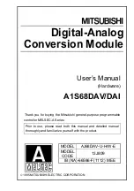 Mitsubishi Electric 13J809 User Manual preview