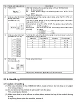 Preview for 11 page of Mitsubishi Electric 13J809 User Manual