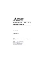 Preview for 1 page of Mitsubishi Electric 13JZ96 User Manual