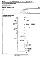 Предварительный просмотр 169 страницы Mitsubishi Electric 1992 Eclipse Service Manual