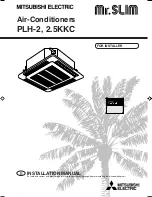 Предварительный просмотр 1 страницы Mitsubishi Electric 2.5KKC Installation Manual