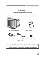 Preview for 1 page of Mitsubishi Electric 2107e User Manual