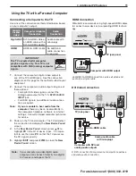 Предварительный просмотр 11 страницы Mitsubishi Electric 3D DLP 742 Series Owner'S Manual