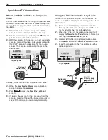 Предварительный просмотр 12 страницы Mitsubishi Electric 3D DLP 742 Series Owner'S Manual