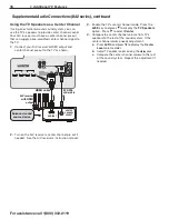 Предварительный просмотр 16 страницы Mitsubishi Electric 3D DLP 742 Series Owner'S Manual