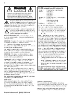 Preview for 2 page of Mitsubishi Electric 3D DLP C12 Series Basic Owner'S Manual