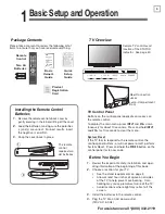 Preview for 5 page of Mitsubishi Electric 3D DLP C12 Series Basic Owner'S Manual