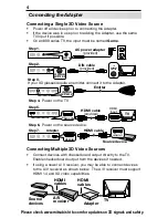 Preview for 4 page of Mitsubishi Electric 3DA-1 Owner'S Manual