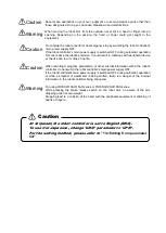 Preview for 4 page of Mitsubishi Electric 3F-14C-WINE User Manual