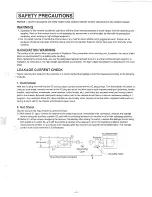 Preview for 3 page of Mitsubishi Electric 50P-GHS63 Service Manual