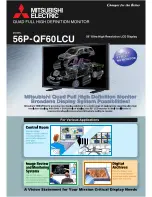 Mitsubishi Electric 56P-QF60LCU Specification Sheet preview