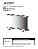 Preview for 1 page of Mitsubishi Electric 56P-QF60LCU User Manual