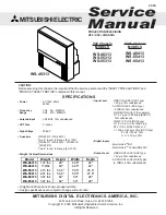 Mitsubishi Electric 65313 Service Manual preview