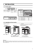 Preview for 5 page of Mitsubishi Electric 700 Series Installation Manualline