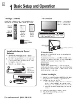 Preview for 6 page of Mitsubishi Electric 742 Series Basic Owner'S Manual