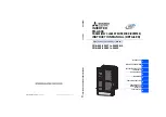 Preview for 1 page of Mitsubishi Electric 800 Series Instruction Manual