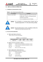 Preview for 39 page of Mitsubishi Electric 9900C Series Owner Technical Manual