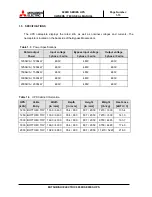 Предварительный просмотр 20 страницы Mitsubishi Electric 9900D Series Owner Technical Manual