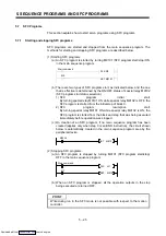 Preview for 133 page of Mitsubishi Electric A171SHCPUN Programming Manual