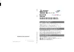 Mitsubishi Electric A800-GN Manual preview