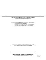 Предварительный просмотр 40 страницы Mitsubishi Electric AE-200A Installation Manual