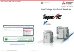 Preview for 1 page of Mitsubishi Electric AED1000-CV Manual