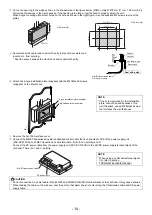 Предварительный просмотр 15 страницы Mitsubishi Electric AG-150A Installation Manual