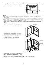 Предварительный просмотр 20 страницы Mitsubishi Electric AG-150A Installation Manual