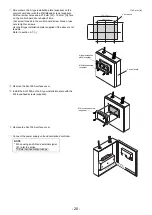 Предварительный просмотр 21 страницы Mitsubishi Electric AG-150A Installation Manual