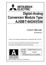 Preview for 1 page of Mitsubishi Electric AJ65BT-64DAI User Manual