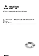 Preview for 1 page of Mitsubishi Electric AJ65BT-68TD User Manual