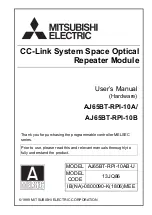 Preview for 1 page of Mitsubishi Electric AJ65BT-RPI-10A User Manual