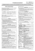 Preview for 1 page of Mitsubishi Electric AJ65FBTA42-16DTE User Manual