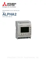 Mitsubishi Electric ALPHA2 Quick Start Manual preview