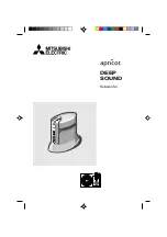 Mitsubishi Electric Apricot DEEP SOUND Manual preview