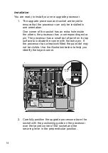 Предварительный просмотр 16 страницы Mitsubishi Electric Apricot FT S Pentium Series Installation Manual