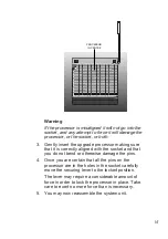 Preview for 17 page of Mitsubishi Electric Apricot FT S Pentium Series Installation Manual