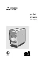 Mitsubishi Electric APRICOT FT4200 Owner'S Handbook Manual preview