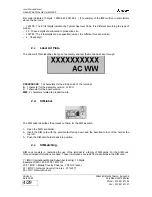 Предварительный просмотр 7 страницы Mitsubishi Electric ASTRAL Service Manual