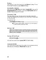 Preview for 12 page of Mitsubishi Electric AT&T T250 User Manual