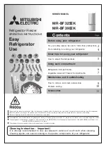 Mitsubishi Electric BF390EK-A Operating Instructions Manual preview