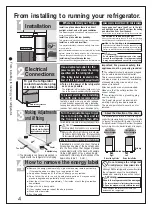 Preview for 4 page of Mitsubishi Electric BF390EK-A Operating Instructions Manual