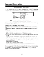 Preview for 3 page of Mitsubishi Electric BH820 User Manual