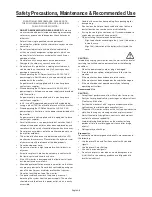 Предварительный просмотр 7 страницы Mitsubishi Electric BV013 User Manual