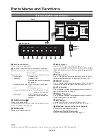 Предварительный просмотр 9 страницы Mitsubishi Electric BV013 User Manual