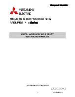 Preview for 1 page of Mitsubishi Electric CBV2-A01D1 Instruction Manual