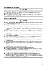 Preview for 5 page of Mitsubishi Electric CC-Link-AnyWire Bitty Bridge User Manual